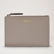 Mulberry Continental Bifold Zipped Wallet Cashmere Taupe Geldbörse