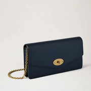 Mulberry Darley Clutch Small Classic Grain Night Sky Tasche