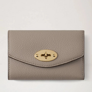 Mulberry Darley Folded Multi-Card Wallet Cashmere Taupe Small Classic Grain Geldbörse