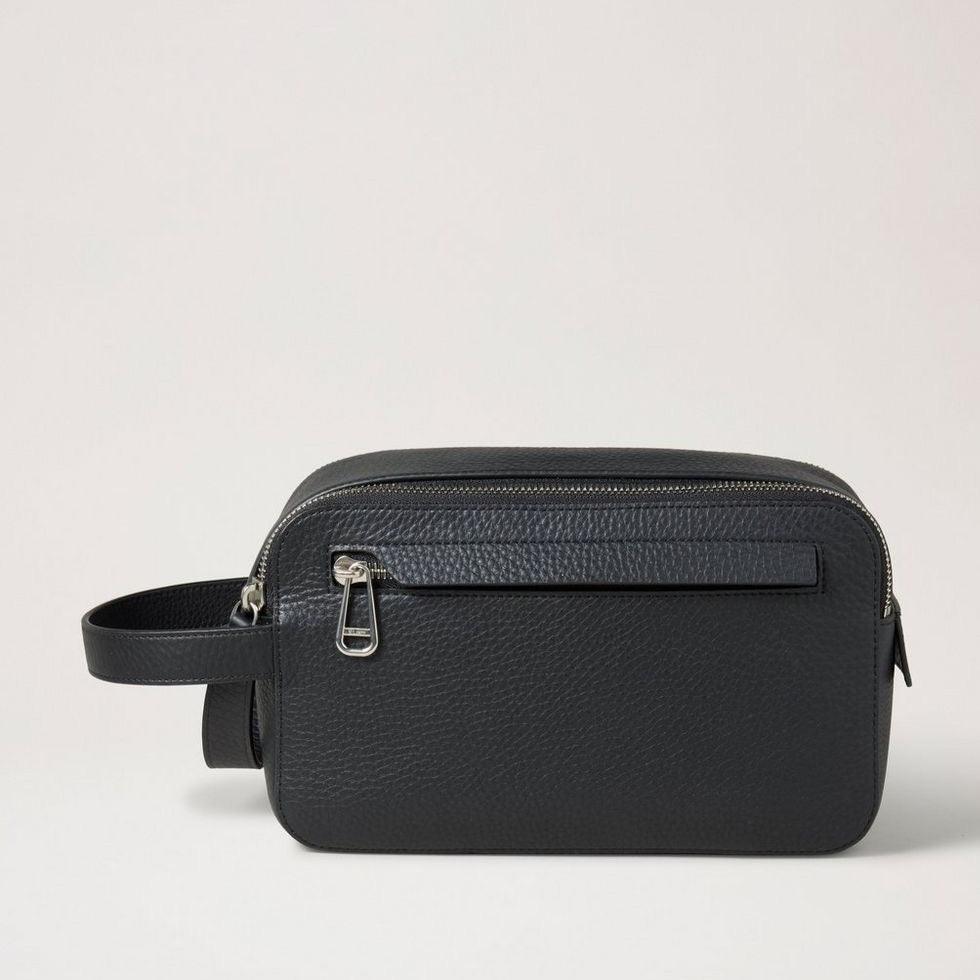 Mulberry Double Zip Wash Case Heavy Grain - Accessories - RL7308/736A100