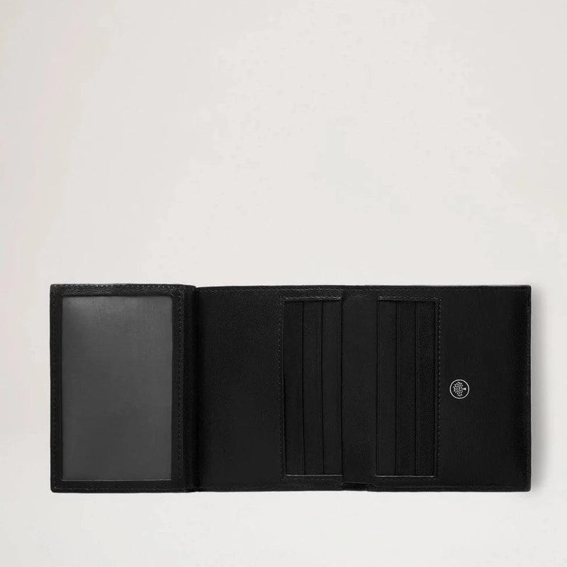 Mulberry Heritage Trifold Wallet Small Classic Grain Black - Punge - RL7396/205A100