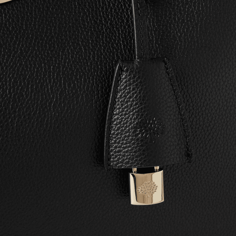 Mulberry Lily Chain Tote Small Classic Grain Black - Lily Taske - HH9576/205A100
