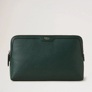 Mulberry Medium Cosmetic Pouch Mulberry Green Small Classic Grain Kosmetiktasche