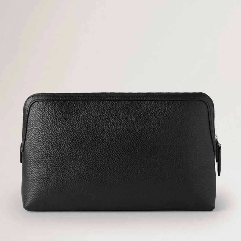 Mulberry Medium Cosmetic Pouch Small Classic Grain Black - Accessories - RL8319/205A100