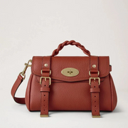 Mulberry Mini Alexa Heavy Grain Rust Tasche