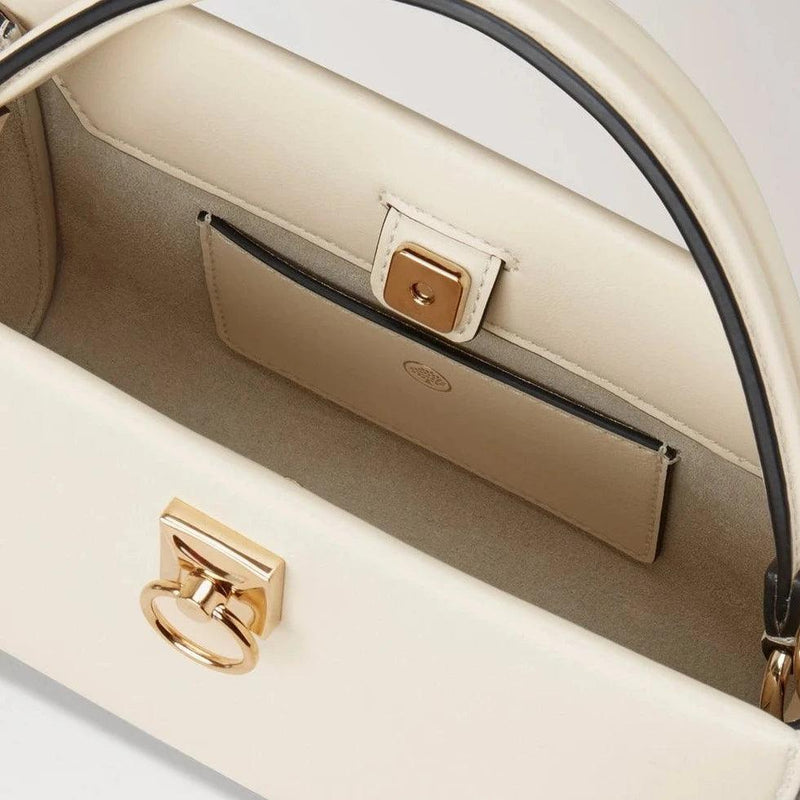 Mulberry Mini Iris Micro Classic Grain Eggshell - - RL8559/587H687