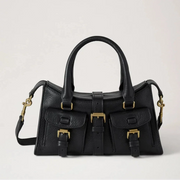Mulberry Mini Roxanne High Shine Leather Black Tasche