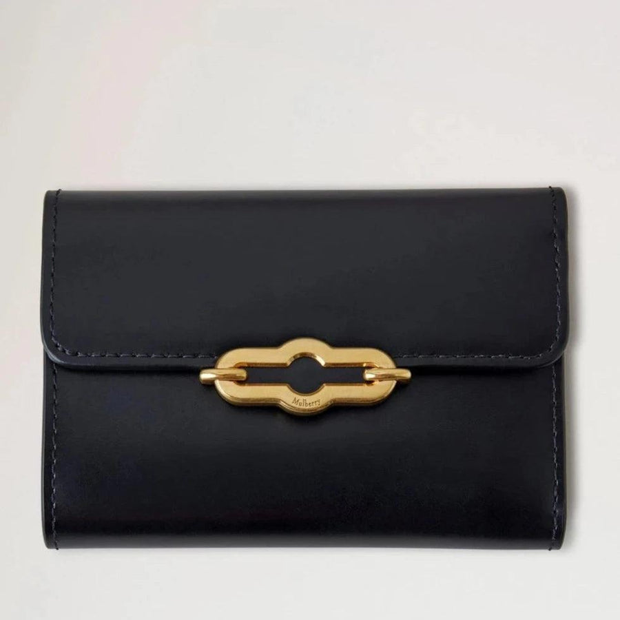 Mulberry Pimlico Compact Wallet Super Lux Calf Black - Punge - RL8071/603A100