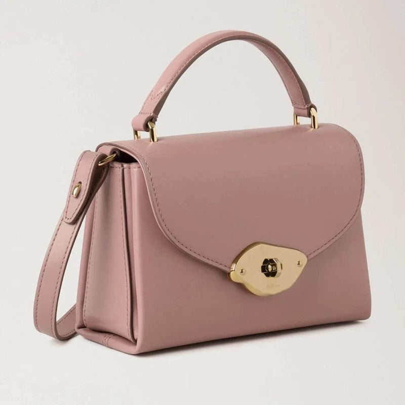 Mulberry Small Lana Top Handle High Gloss Autumn Rose - Mulberry Lana - HH9268/615J997