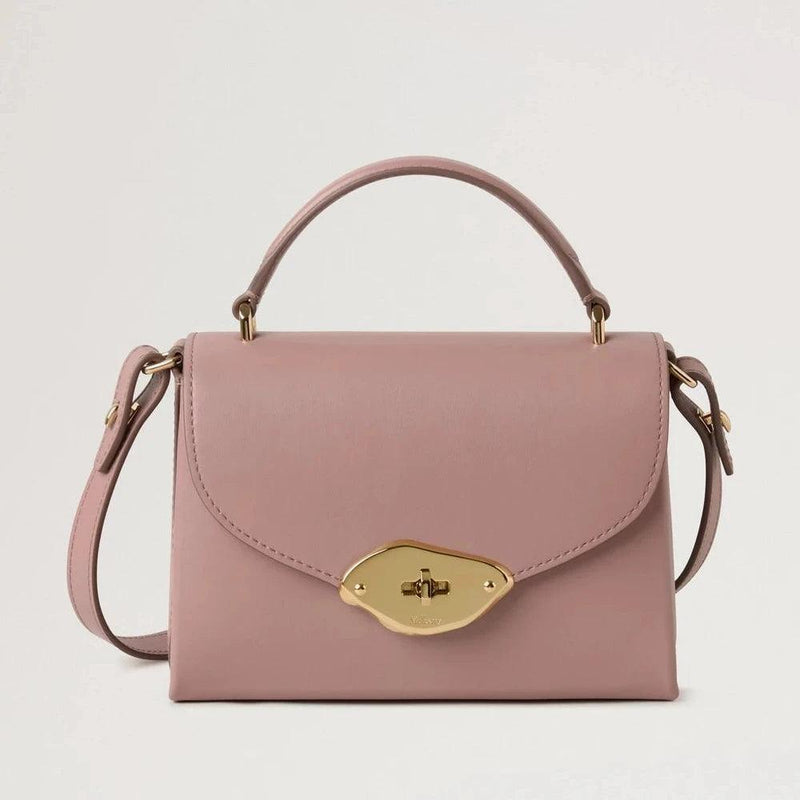 Mulberry Small Lana Top Handle High Gloss Autumn Rose - Mulberry Lana - HH9268/615J997