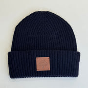 Mulberry Solid Wool Beanie Night Sky
