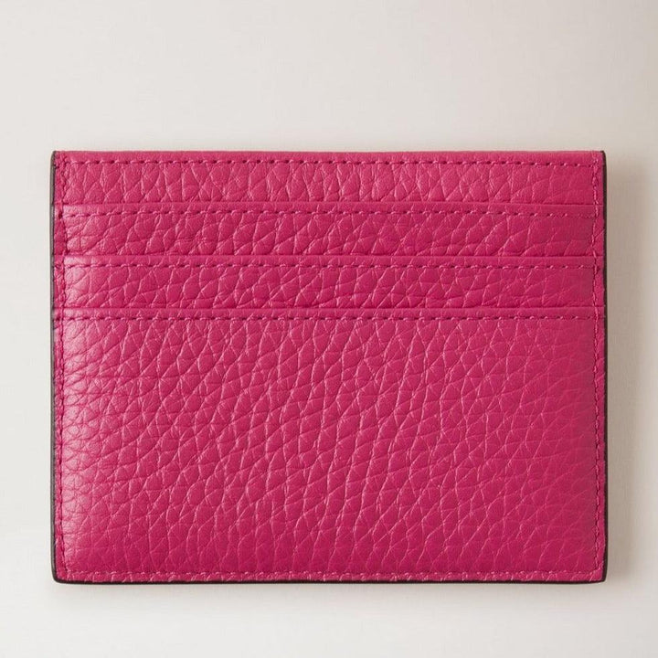 Mulberry Kreditkarteneinsteckfach mit Reißverschluss mulberry rosafarbenes Leder mit sichtbaren Kartenfächern. Modell RL6765736J191