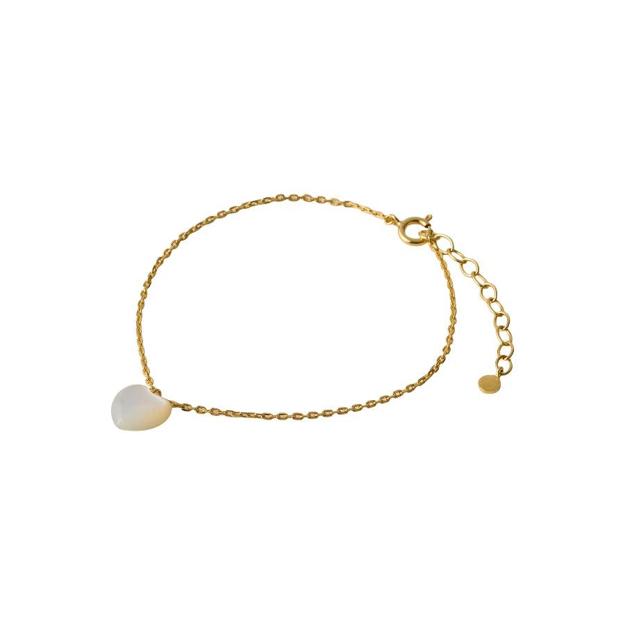 Pernille Corydon Ocean Heart Forgyldt Armbånd - Armbånd - B-387-GP