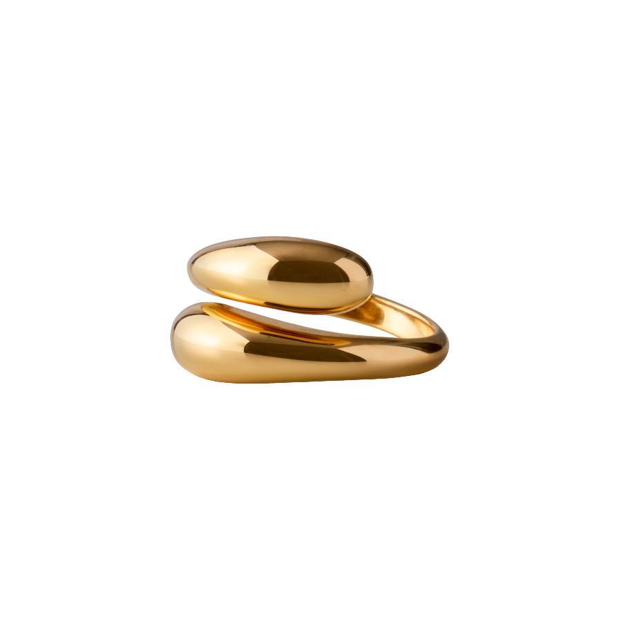 Pernille Corydon Rain Forgyldt Ring - Ringe - R-304-GP-001