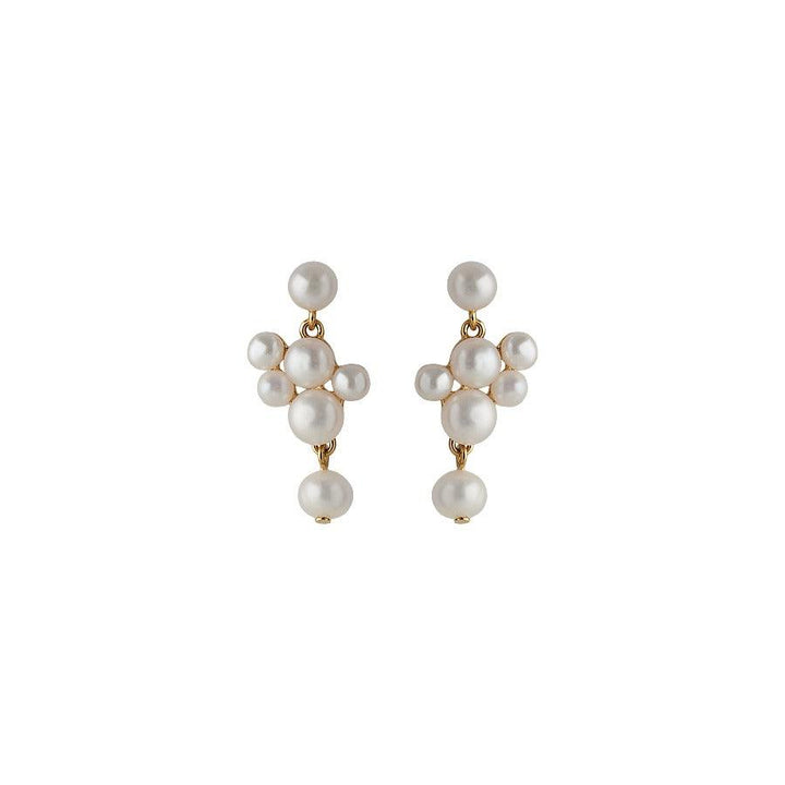 Pernille Corydon Treasure Earrings I Forgyldt Sølv - Øreringe - E-436-GP