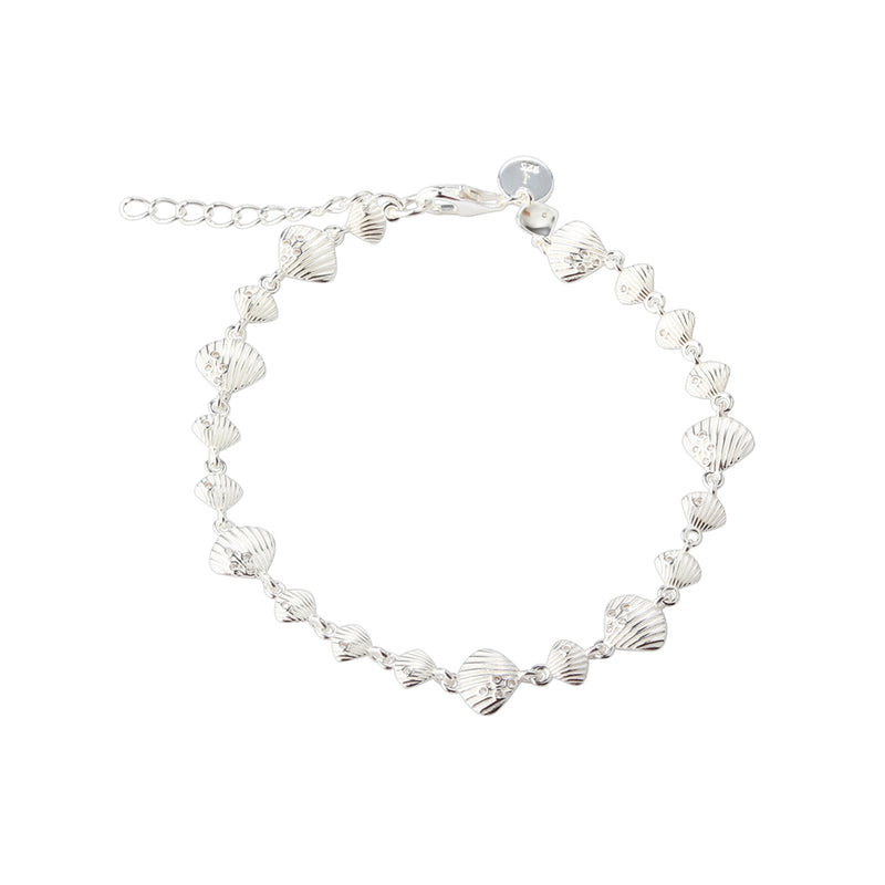 Aqua Dulce Shelly Armband in Silber