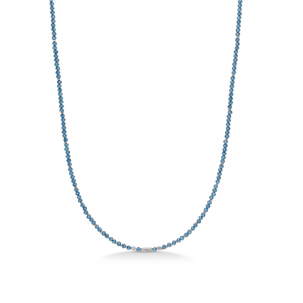 studio-z-evergreen-necklace-with-london-blue-topaz, einzelne Kette mit blauen facettierten Steinen, Modell 8126851-8126851-1