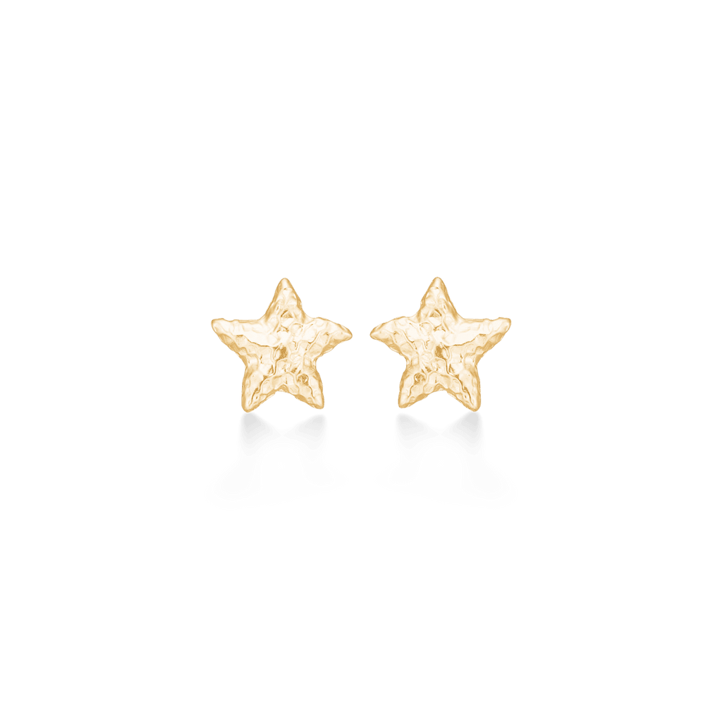 Studio Z Starfish Lustre Forgyldte Søstjerne Ørestikker Medium: - Øreringe - 7210902