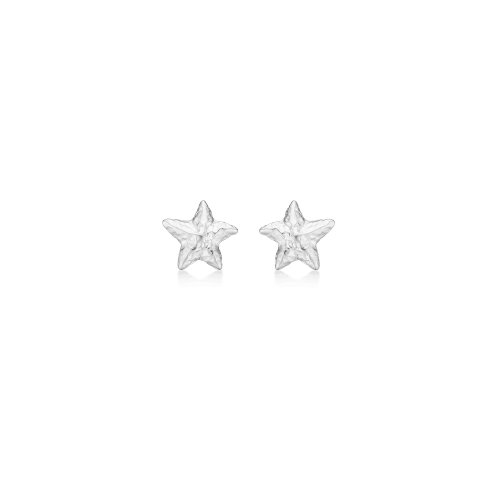 Studio Z Starfish Lustre Sølv Søstjerne Ørestikker Small - Øreringe - 7110901