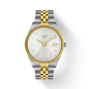 TISSOT BALLADE 40 MM MIT GUILLOCHÉ-ZIFFERBLATT AUS SILBER
