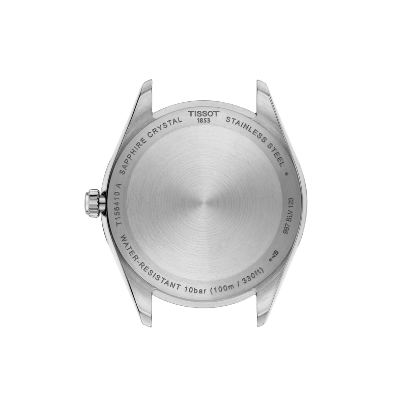 TISSOT BALLADE 40MM MED GUILLOCHÉ SØLV URSKIVE - Herreur - T1564102203100