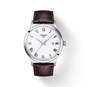 TISSOT CLASSIC DREAM 42 MM – BRAUNES LEDERARMBAND