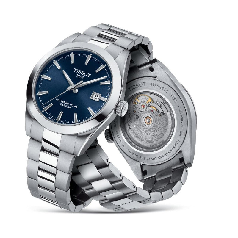 TISSOT GENTLEMAN POWERMATIC 80 SILICIUM - Herreur - T1274071104100