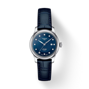 TISSOT LE LOCLE 29 MM – BLAUES LEDERARMBAND / DIAMANTEN