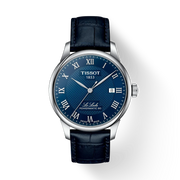 TISSOT LE LOCLE POWERMATIC 80 – BLAUES LEDERARMBAND