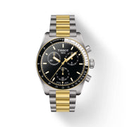 TISSOT PR516 CHRONOGRAPH GOLD PVD MIT SCHWARZEM ZIFFERBLATT