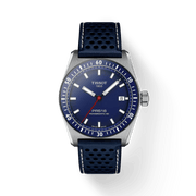 TISSOT PR516 POWERMATIC 80 MIT BLAUEM ZIFFERBLATT 38 MM