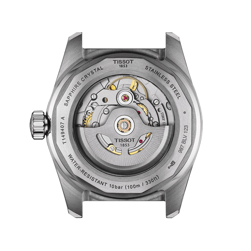 TISSOT PR516 POWERMATIC 80 MED BLÅ URSKIVE 38MM - Herreur - T1494071604100