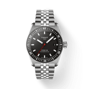 TISSOT PR516 POWERMATIC 80 MIT SCHWARZEM ZIFFERBLATT 38 MM