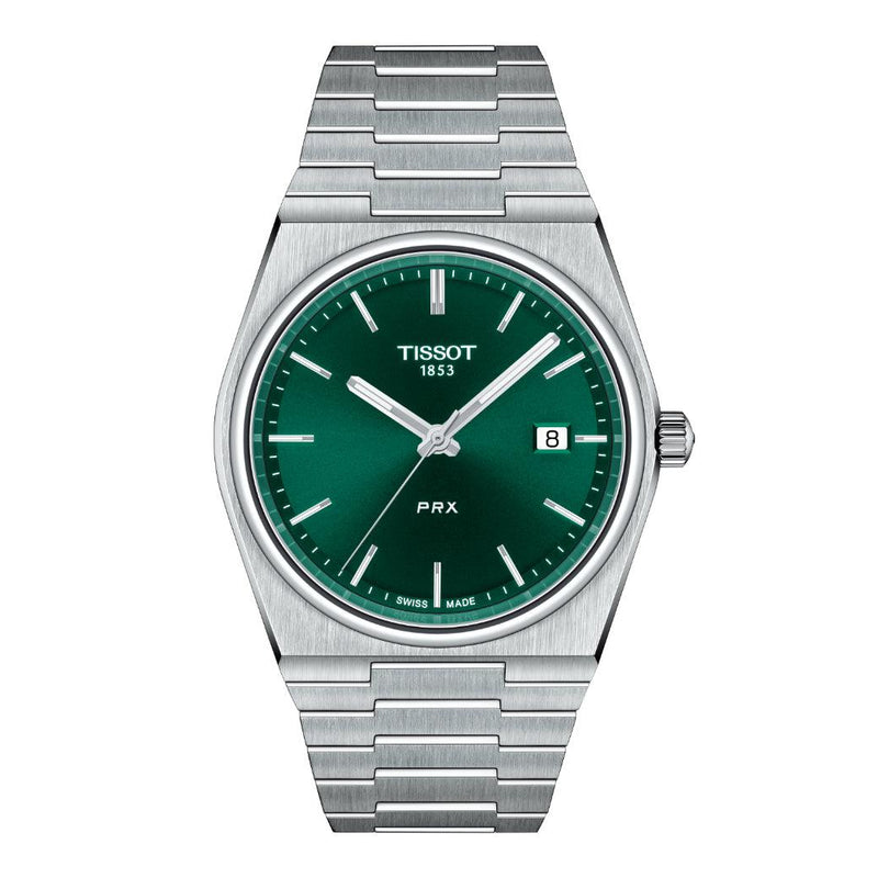 Tissot PRX 40MM GRØN URSKIVE - Herreur - T1374101109100
