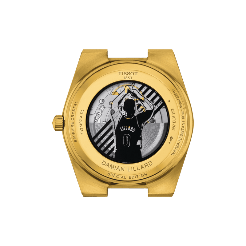 Tissot PRX Powermatic 80 Damian Lillard Special Edition - Herreur - T1374073305100