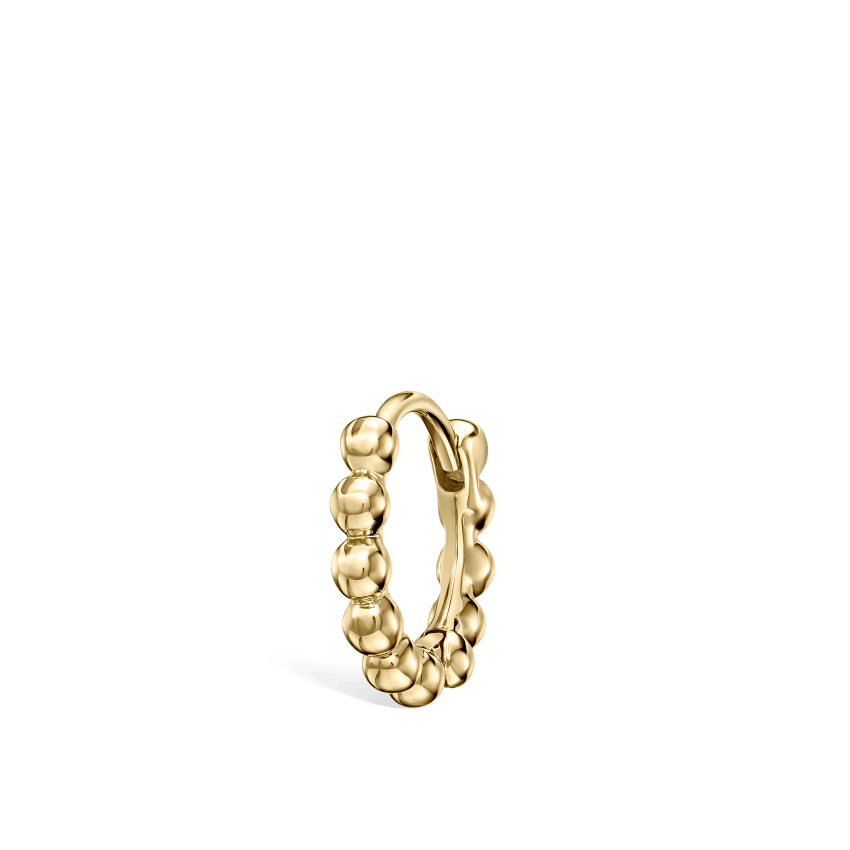 Maria Tash Tash Granulated Hoop Ohrring 6,5 mm