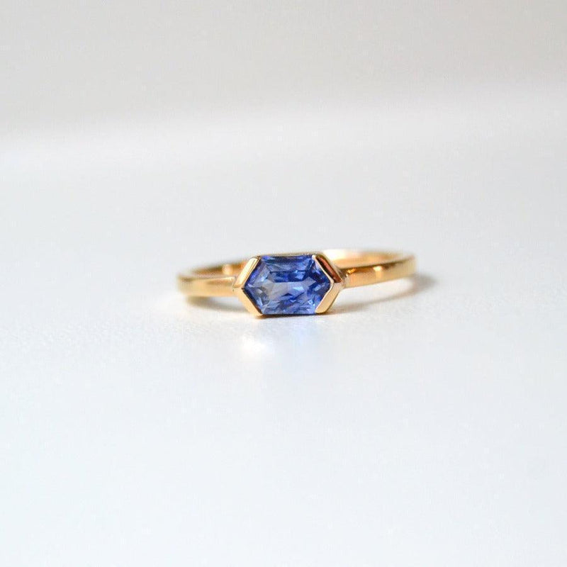 Anpé Atelier Customized Ring Med Blå Safir - Ringe - 27-BlåSafir-001