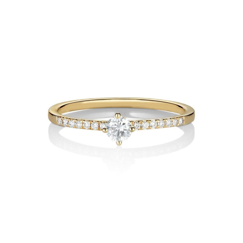 Anpé Atelier Taruva 18kt Guld Ring m. brillanter - Ringe - 2472-001