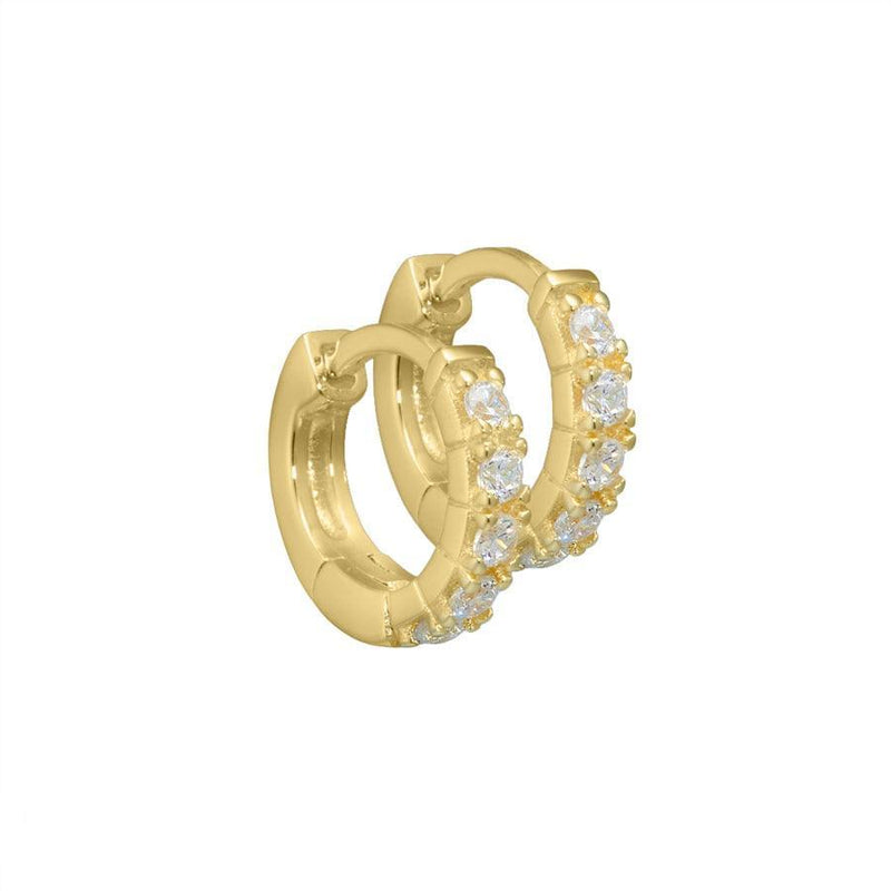 Aqua Dulce Darling Øreringe sølvforgyldt 10.7 mm - 2099 - Øreringe - 2099