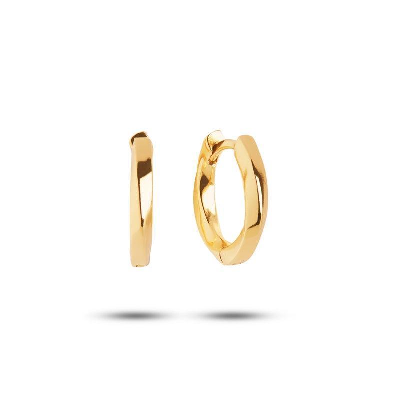 carre-hoops-gold-platted-15mm siehe Nahaufnahme, glänzende goldene Creolen im schlichten Stil, Modell FH4275-FH4275-15CM