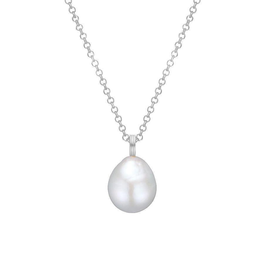 Carré Vedhæng Med Baroque Perle - SL4433BAROQUE