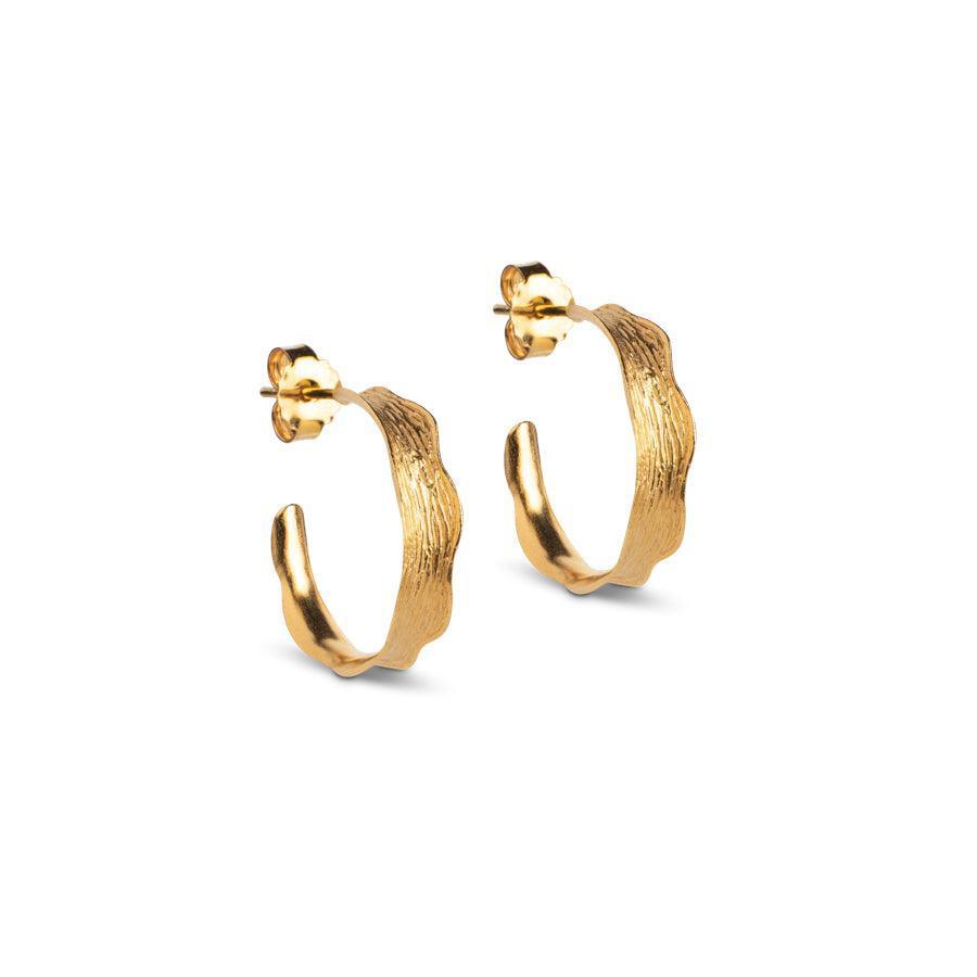Enamel Ane Small Hoops - E289GM - Øreringe - E289GM