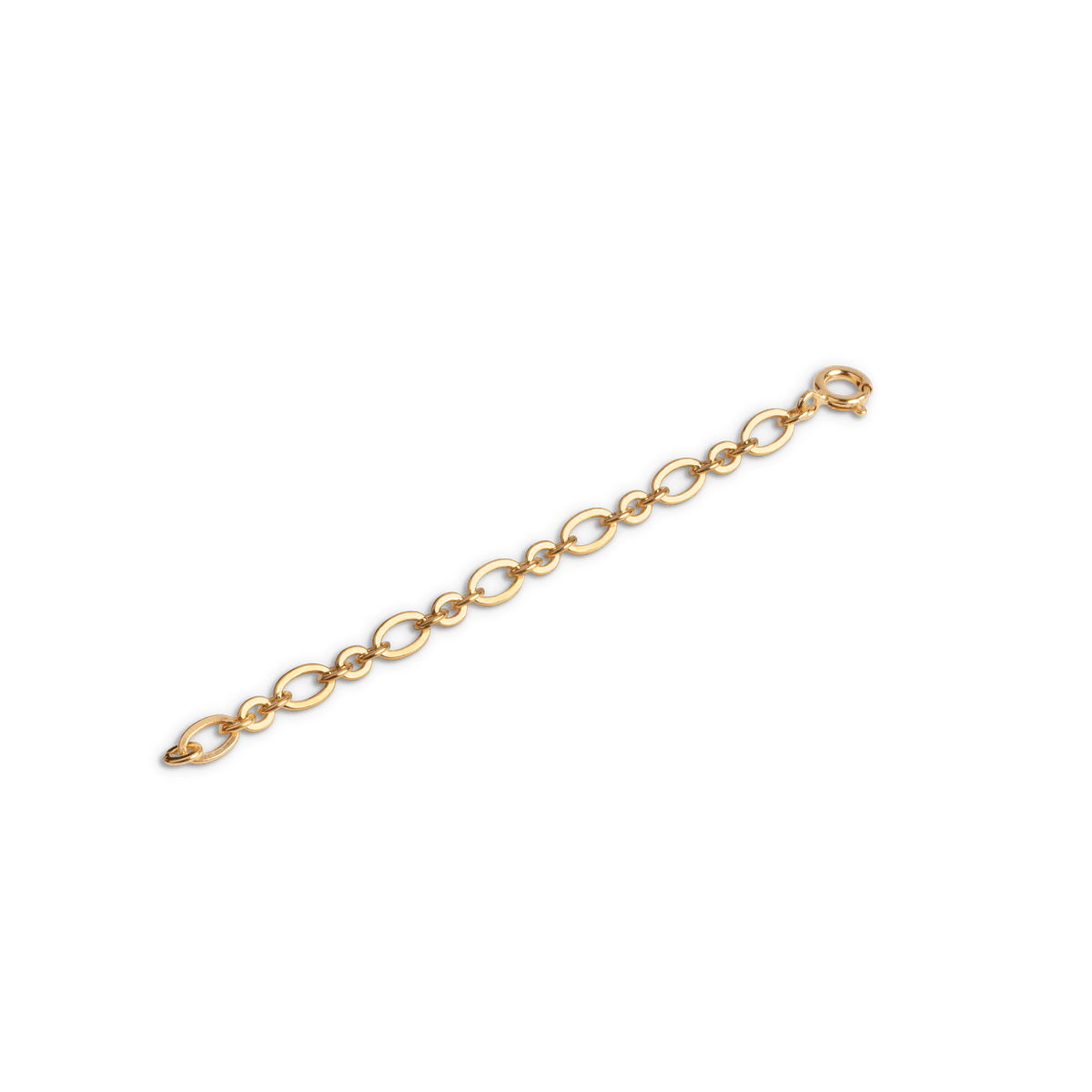 Enamel Fußkettchen-Verlängerung, vergoldete Fußkettchen-Verlängerung mit glänzendem Gold-Finish. Modell B101G-B101G-1