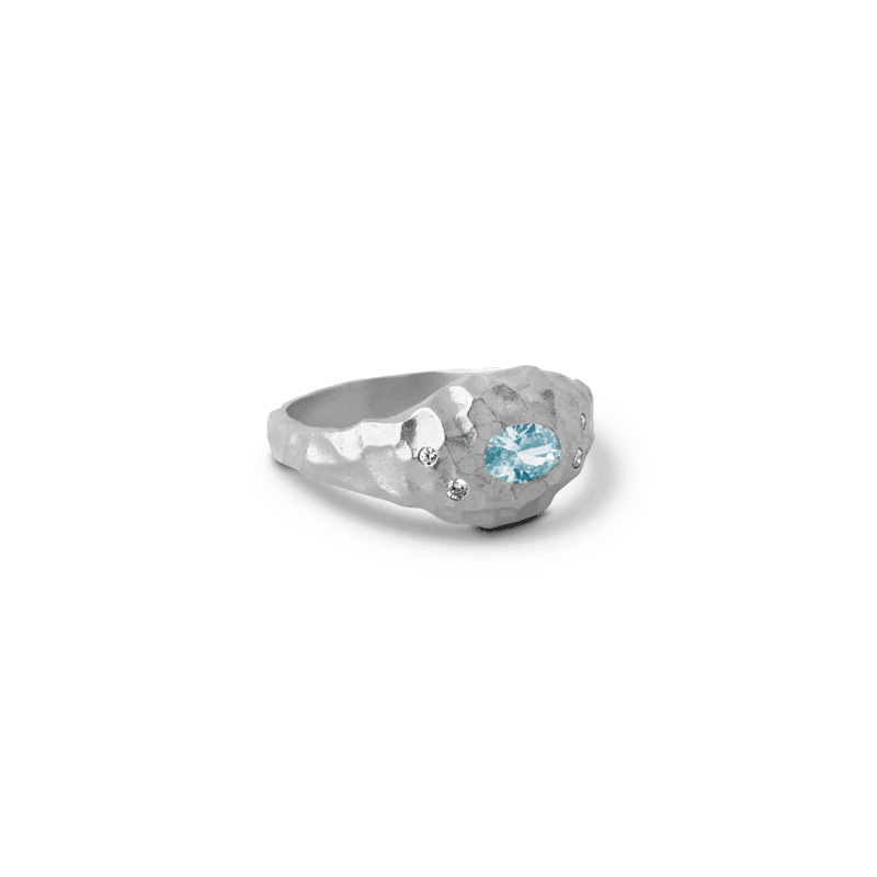 Enamel Leia Sølv Ring - R58SM - Ringe - R58SM-001
