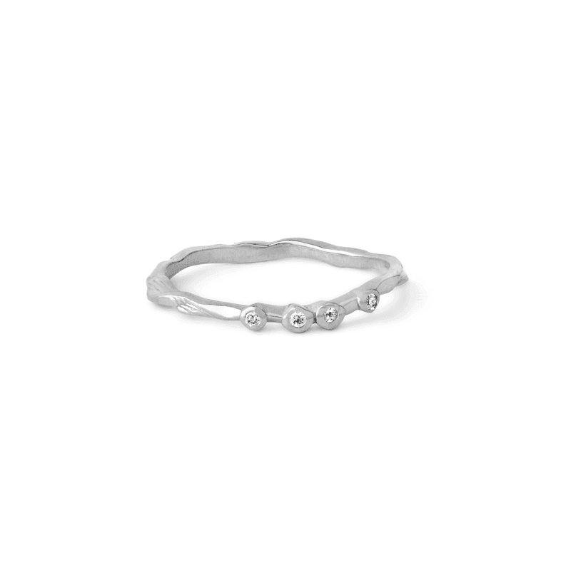 Enamel Lily Sølv Ring - R52SM - Ringe - R52SM-001