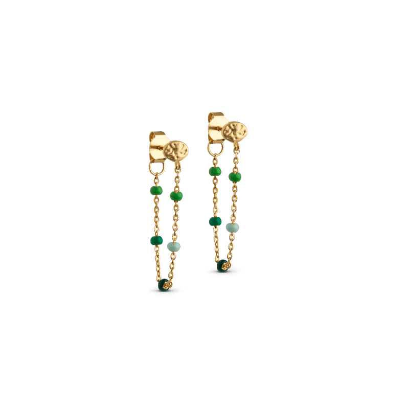 Enamel Lola Øreringe Spring - E140GM-Spring - Øreringe - E140GM-Spring