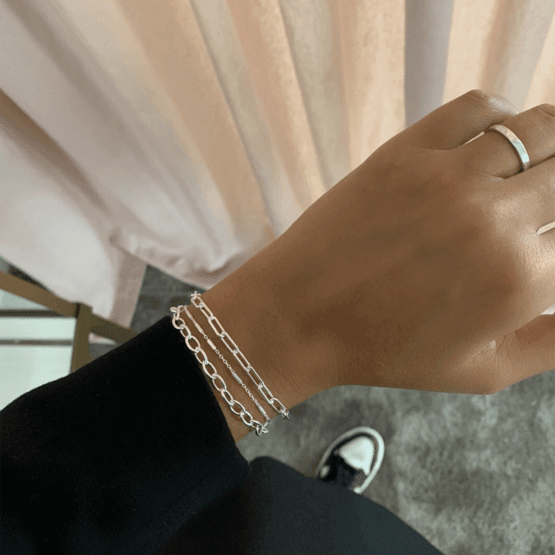 Jeberg Jewellery NORA Armbånd Sølv - 4560-17-S - Armbånd - 4560-17-S