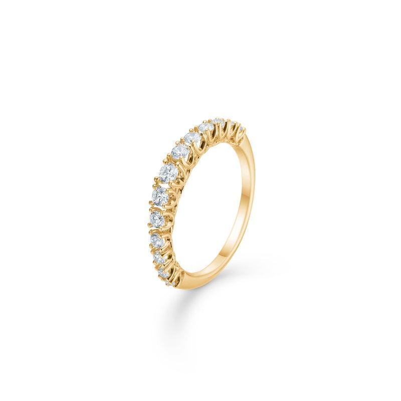 Mads Z 14 kt. Crown Princess Diamant Ring 0.50 ct. - Ringe - 1541950-001