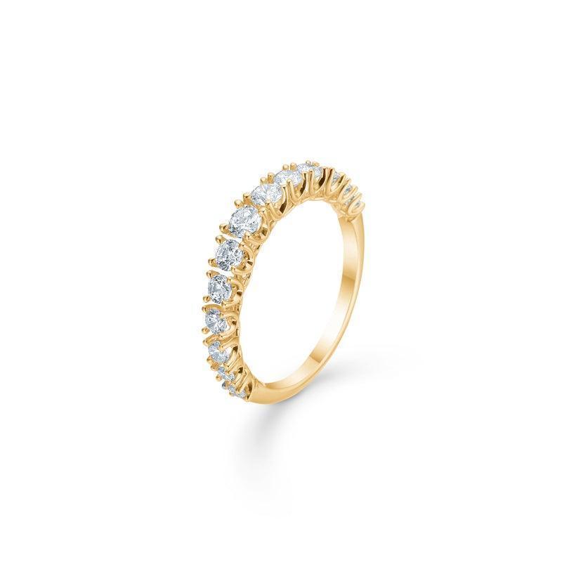 Mads Z 14 kt. Crown Princess Dimant Ring 0.75 ct. - Ringe - 1541975-001