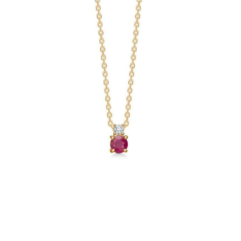 Mads Z 14 kt Ruby Dream Vedhæng Rubin & 0.04Ct - 1534072 - Vedhæng - 1534072